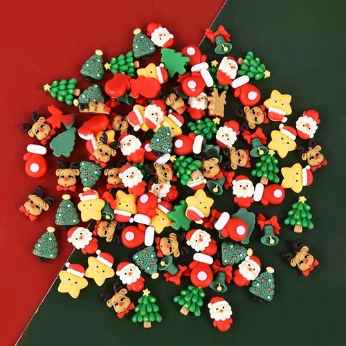 20pcs mini christmas resin - 20pcs,