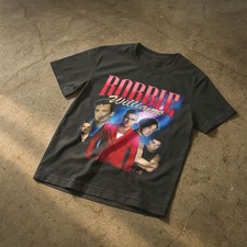 ROBBIE WILLIAMS T SHIRT BLACK