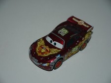 Disney Cars Neon Racer Lightning McQueen #95 WGP Die-cast 1:55 scale Mattel _S11