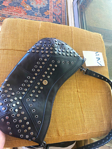 Zara black studded grommet - studded,