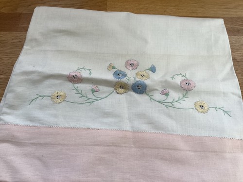 Vintage embroidered single - vintage,