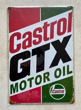 CASTROL GTX MOTOR OIL METAL