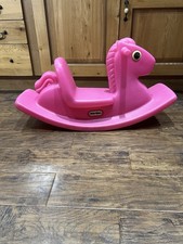 Little Tikes Rocking Horse - Used - Choice of Pink or Blue (Two Available)