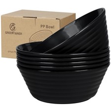 6 Pcs Unbreakable Large Cereal Bowls Sets, Unbreakable Cereal Bowl 36 Oz Soup