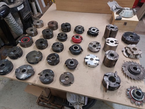 Spindle moulder cutter - cutter, blocks