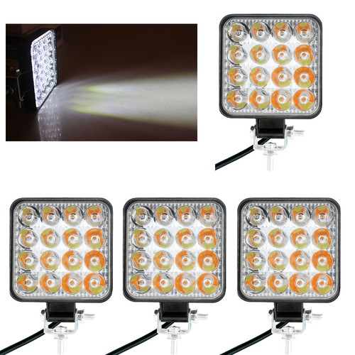 4x4 16led square car - square,