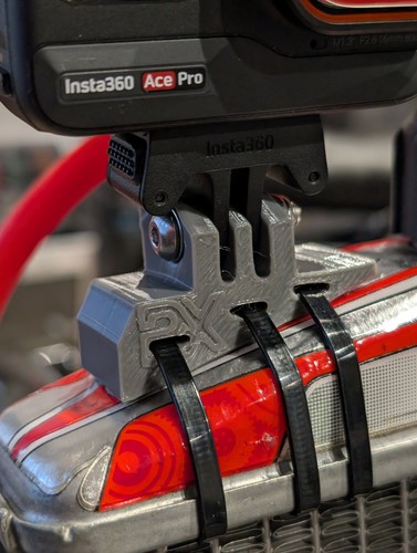 Rotax gopro mount - heavy, duty