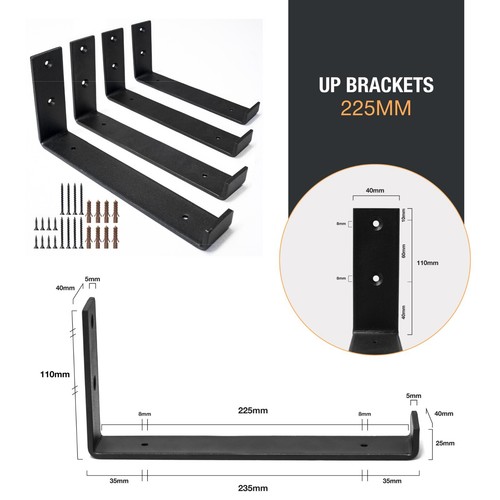 Shelf brackets heavy - heavy, duty