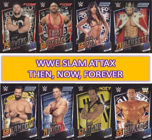 Topps wwe slam attax - topps, now