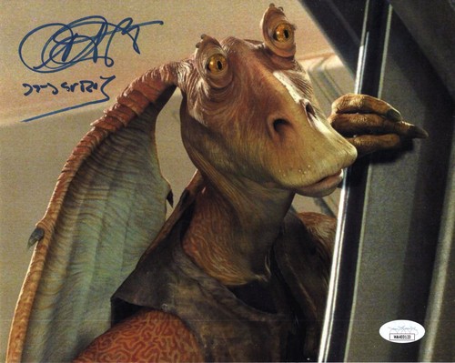 Star wars photo signed jar - wars,