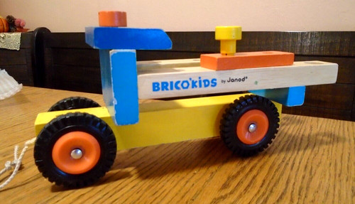 Wooden block janod brico kids - block,