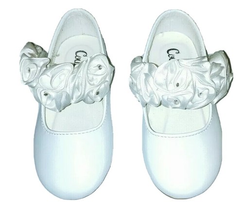 Girls white ballet shoes - girls,