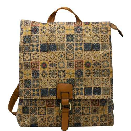 Ladies buckle strap backpack - ,