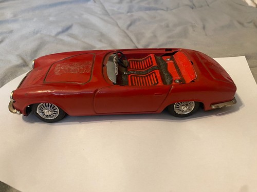 Vintage tin friction - , lotus