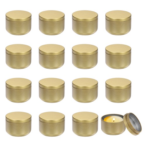 3oz candle tins 16pcs metal - tins,,