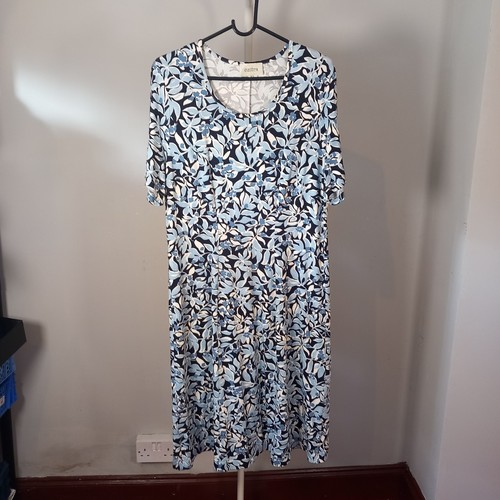 Eastex blue floral dress - eastex,