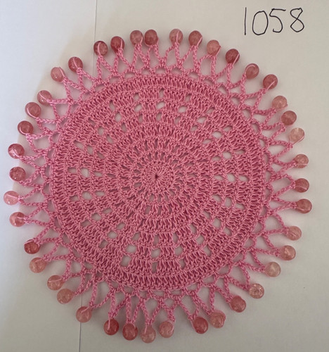 Hand made crochet beaded - hand,