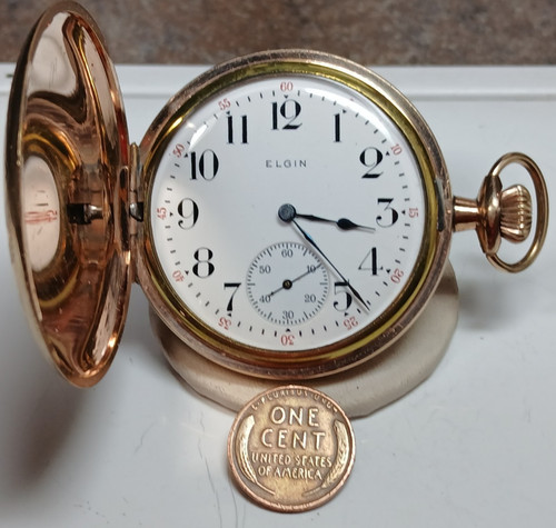 Working antique 1910 elgin 312 - working,
