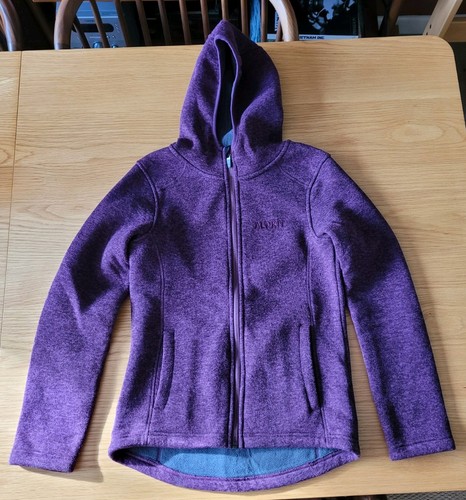Alpkit purple hooded fleece - purple,