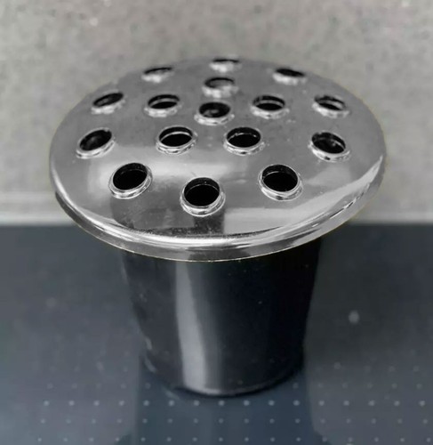 Silver grave vase - silver,