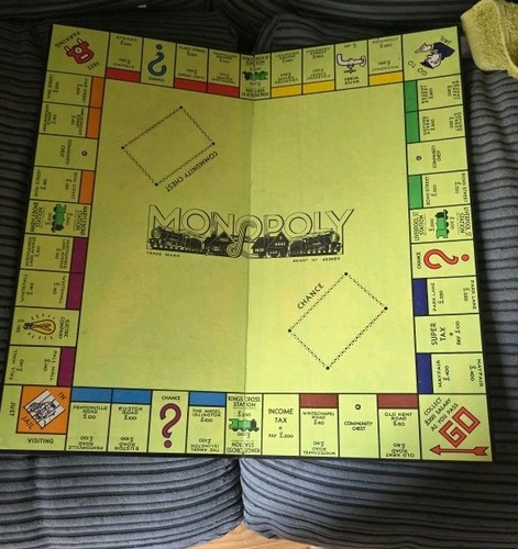 Monopoly antique broad only - monopoly.,