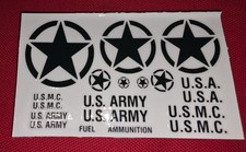 x2 US Army Military (U.S.M.C)