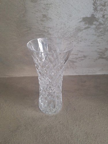 Vintage lead crystal flared - 6",