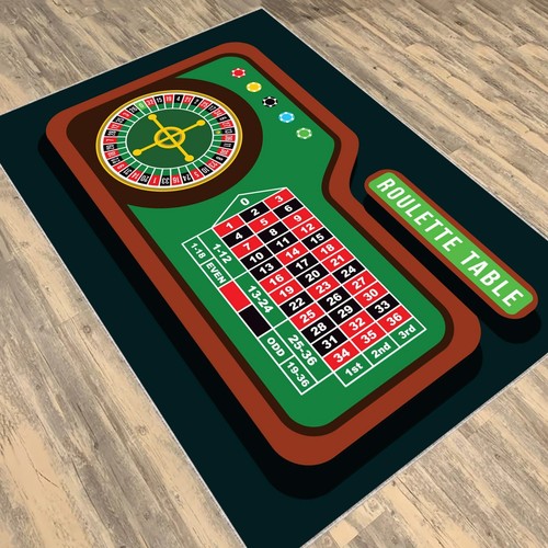 Casino roulette wheel - casino,, on