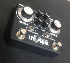 LYR-Pedal Overdrive Pedal Distortion Pedal Stompbox for KING TONE Guitar Music