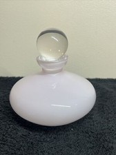 Vintage Pink Opaline Art Glass
