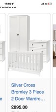 Silver Cross Nursery Room Set 3 Piece Nostalgia Collection