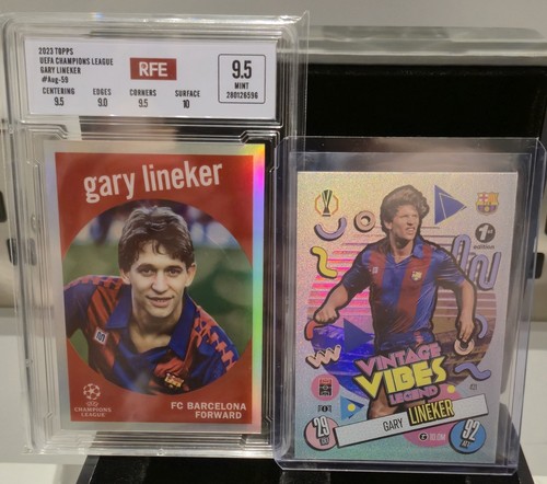 Gary lineker rfe topps - lineker,