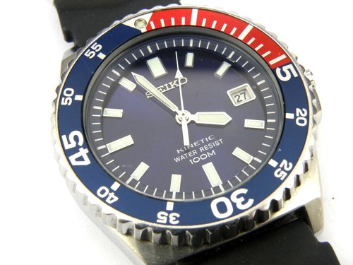 Men seiko 5m62 0a10 kinetic - men's,