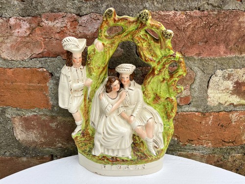 Antique staffordshire figure - staffordshire,