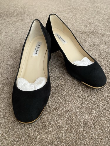 Bennett black suede - l,