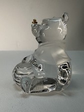 Lenox Disney showcase collection Winnie the Pooh Glass Crystal w/Gold Germany 