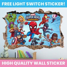 AVENGERS HOLE IN WALL STICKER