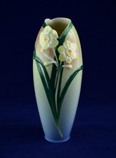Franz Porcelain Daffodil Vase