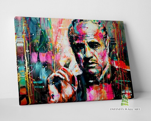 Godfather graffiti canvas art - godfather,