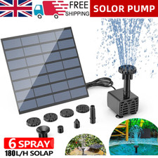 Solar Panel Powered Water
