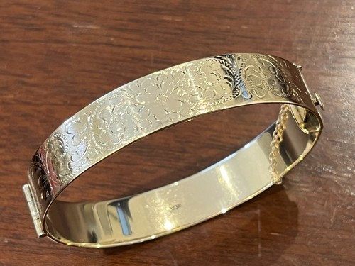 Vintage solid 9ct gold heavy - vintage,