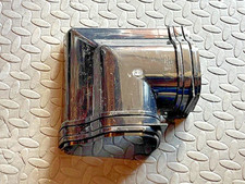 Corner Gutter piece - Polypipe 130mm Ogee Gutter 90 degree angle Black