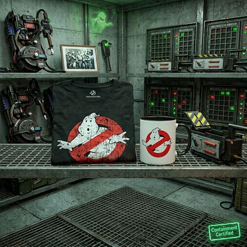 Ghostbusters logo shirt - ghostbusters,