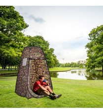 Costway Portable Pop up Camp Tent Dressing Changing Room Camouflage 