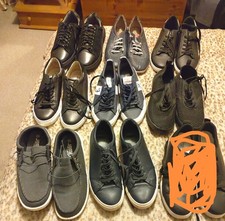 Job Lot Mens Shoes/Smart Trainers Size 9.5 / 10 UK