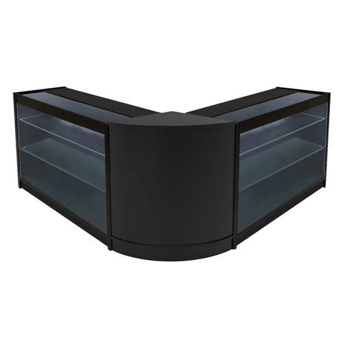 Black shop counter set - counter,