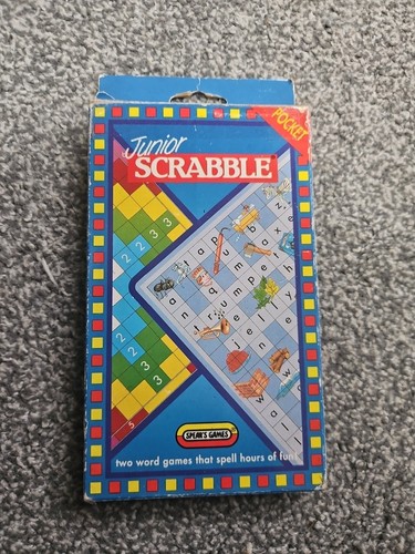 Vintage pocket junior scrabble - junior,