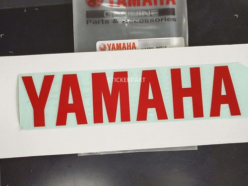 For yamaha sticker big red - big, 46