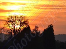 Sunset  8X6 Photograph