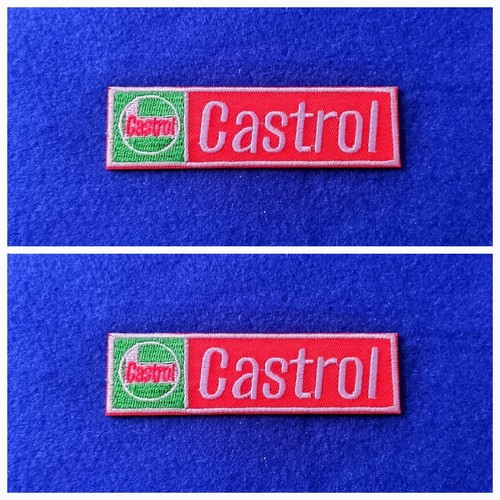 Castrol oil patch pair - pair, (f)